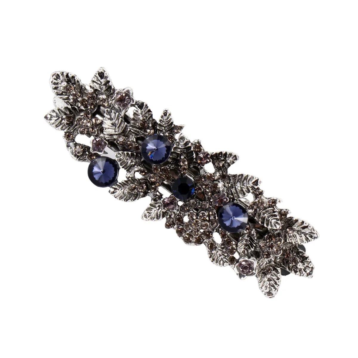 

1pc Retro Style Hair Clips Alloy Spring Hairpins Fashion Women Accessories For Party Wedding Daily Use Elegant Hair Barrettes