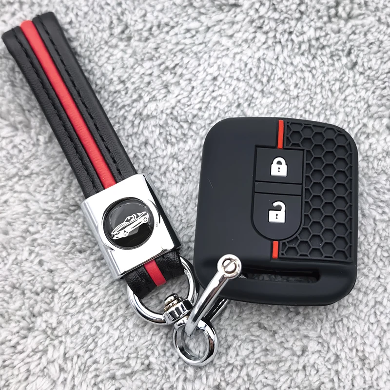 Silicone Remote Car Key Cover Case Holder for Nissan Micra K12 Note Navara Qashqai J10 Primera Almera Sunny X-Trail Accessories