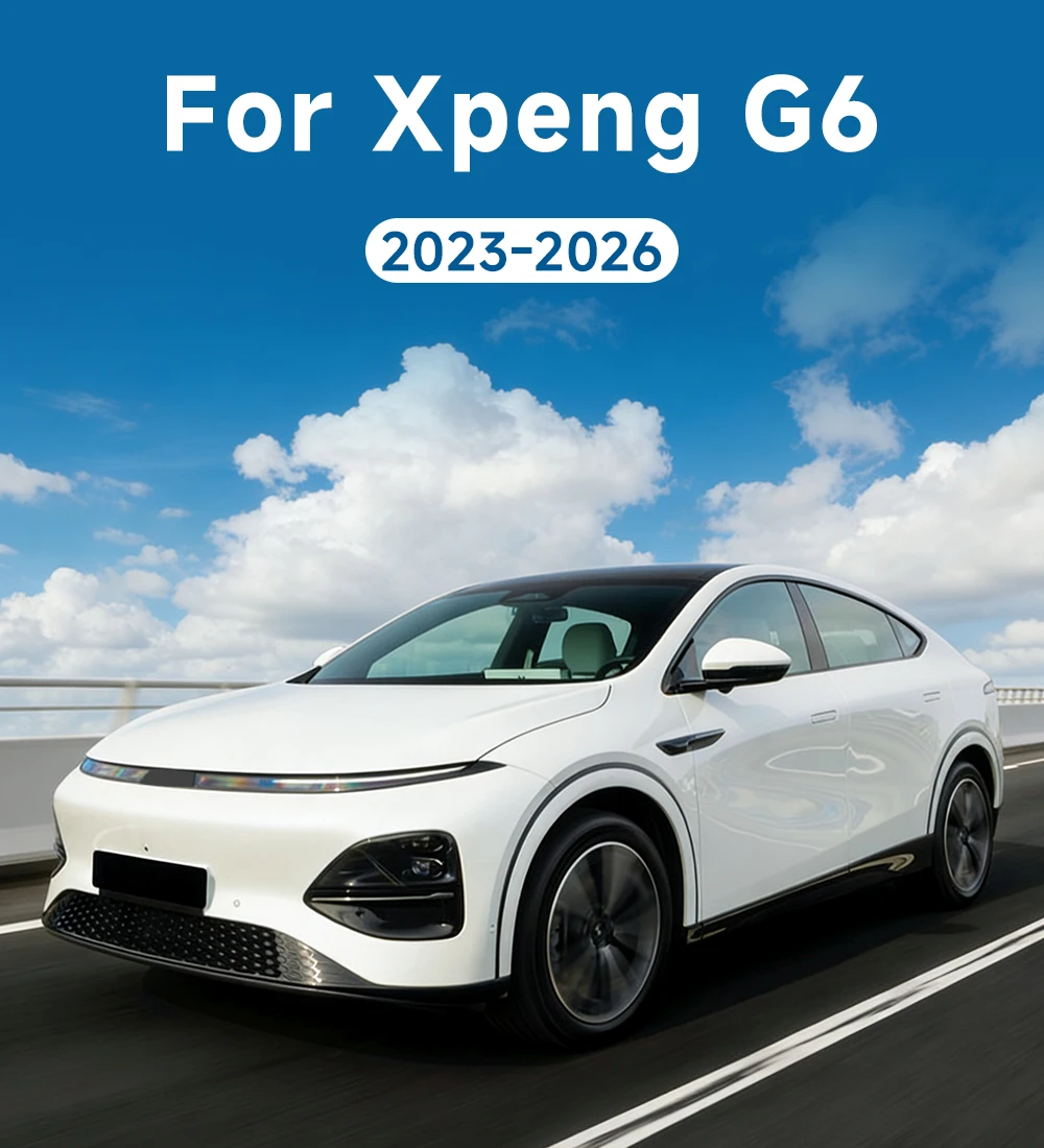 Für Xpeng G6 2023 2024 2025 2026 ABS-Kunststoff Auto-Schmutzfänger Vorne und Hinten Spritzschutz Ohne Bohren Außenzubehör – Detail 1