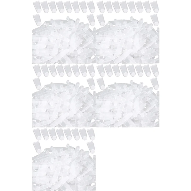 

【ADORN】1000 Pcs Plastic Keychain Clips, Acrylic Keychain Connector, Clear Keychain Clips For Crafts, Keychain Attachment