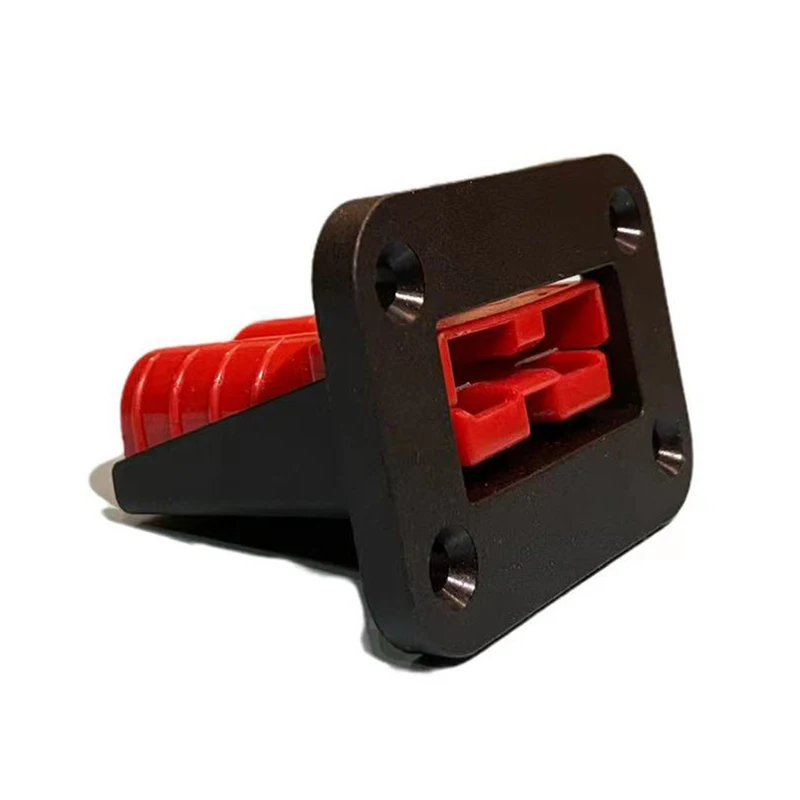 Compatible With Anderson Plug Flush Mounting Bracket Panel Cover For Caravan 50A 600V Plastic Ships Socket Panel Parts