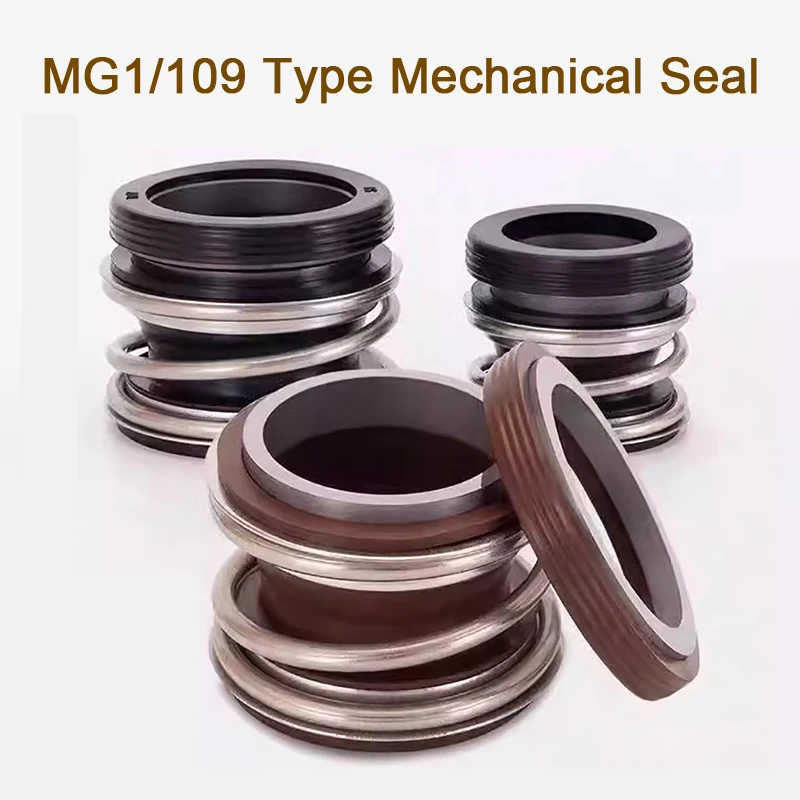 

1Pc TypeMG1/109 18/19/20/22/24/25/28/30/32/33/35/38 18-38mm Water Pump Mechanical Shaft Seal High Temperature Pressure Resistant