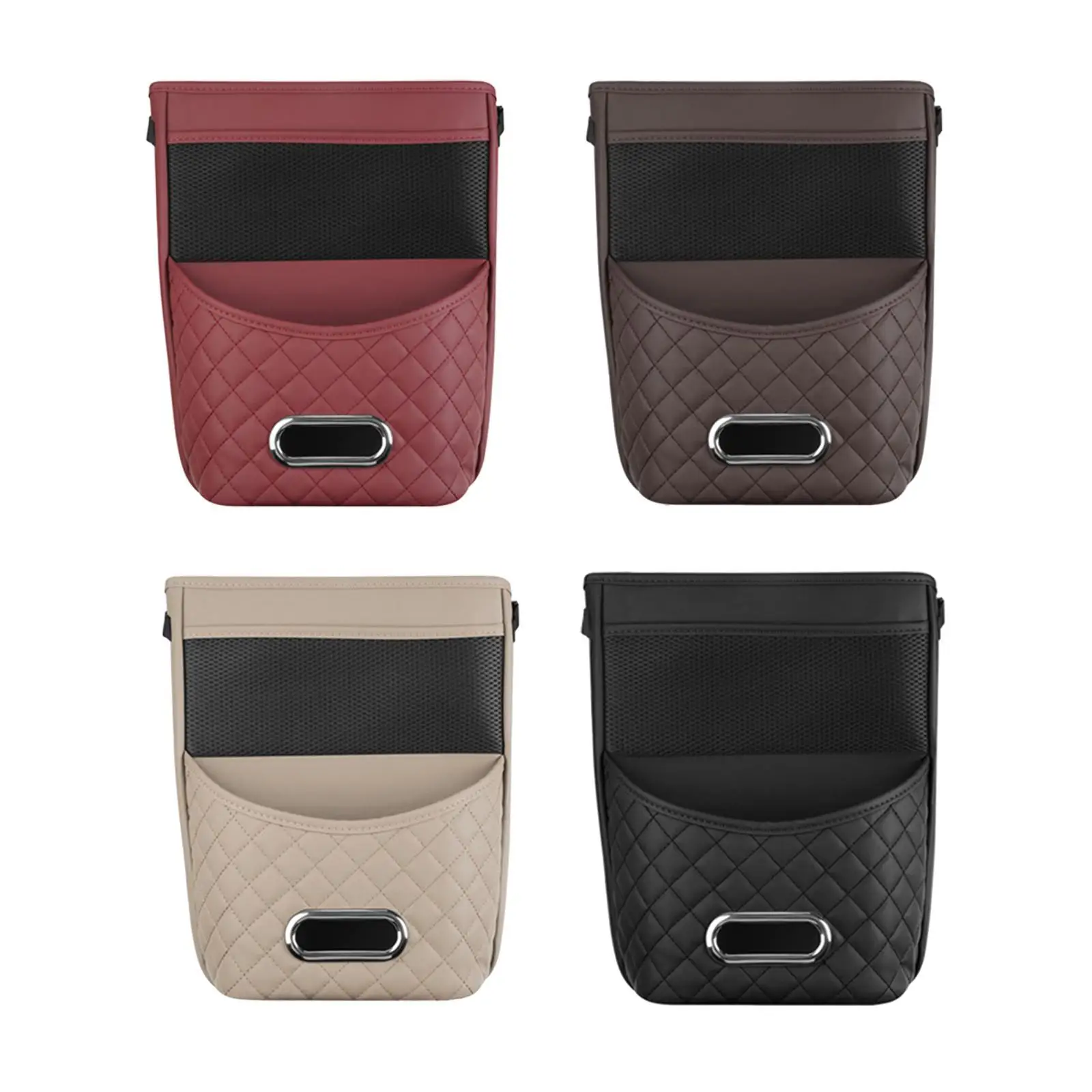 

Автомобильная консоль, органайзер для сиденья, карман для хранения, многофункциональный, легко устанавливается с регулируемыми ремнями, держатель для кошелька, ящик для хранения салфеток