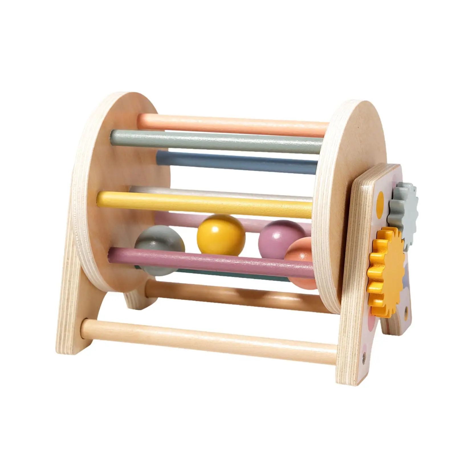 Rollende Trommel Speelgoed Educatief Speelgoed Hand Oog Coördinatie Kleur Sorteren Montessori Bal Cilinder Rollende Trommel Voor Baby Kids