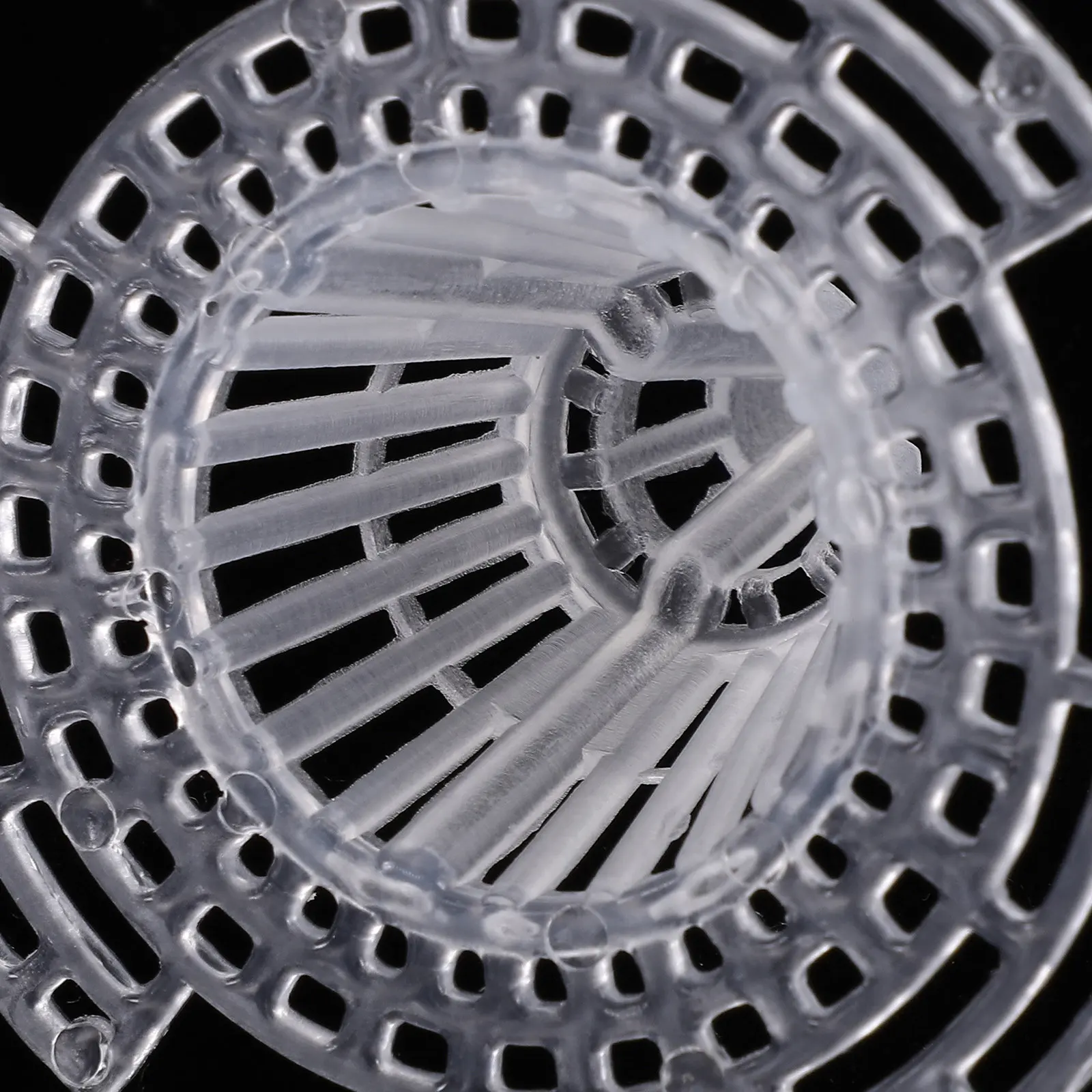 

25 шт. пластиковых сетчатых подложек для дна цветочных горшков, дышащие конусные вкладыши для кашпо, дренажные прокладки для цветочных горшков для использования в помещении и на улице