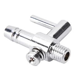 1PC Thread Stainless Steel Aquarium Air Flow Distributor Lever Control Valve Packed Safely in Bubble Bag Hot Seller