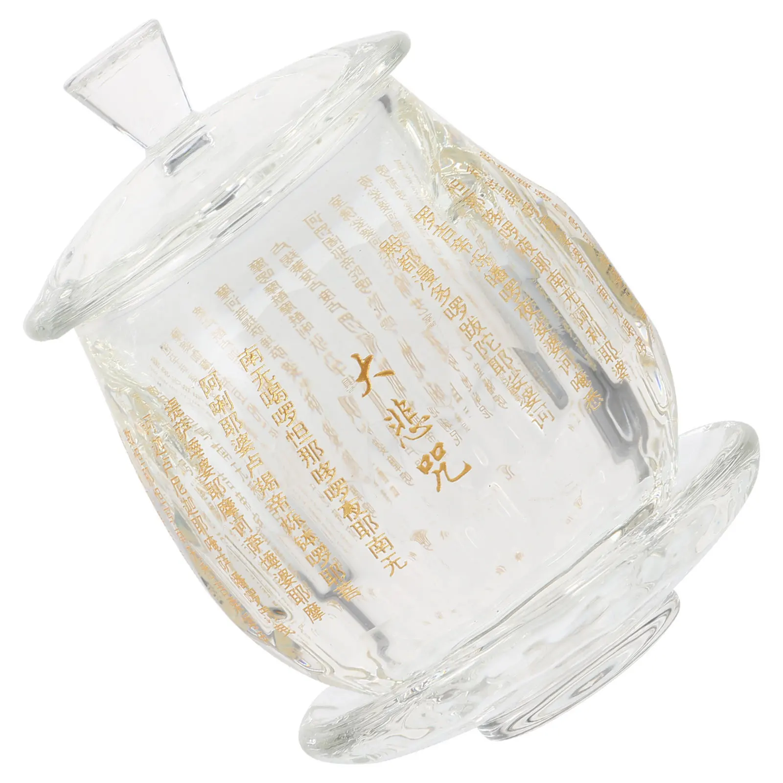 

Sturdy Crystal Offering Cup Exquisite Tibetan Supplies Festive Worship Buddhist Accessory Home Decor Divine Water Cups