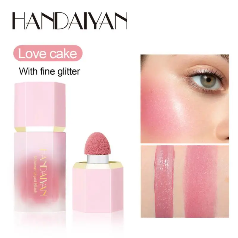 HANDAIYAN-Fard à joues liquide, 6 couleurs, nouveau, mignon, naturel, longue durée, réparation, imperméable, maquillage, 03/beauté, cosmétiques