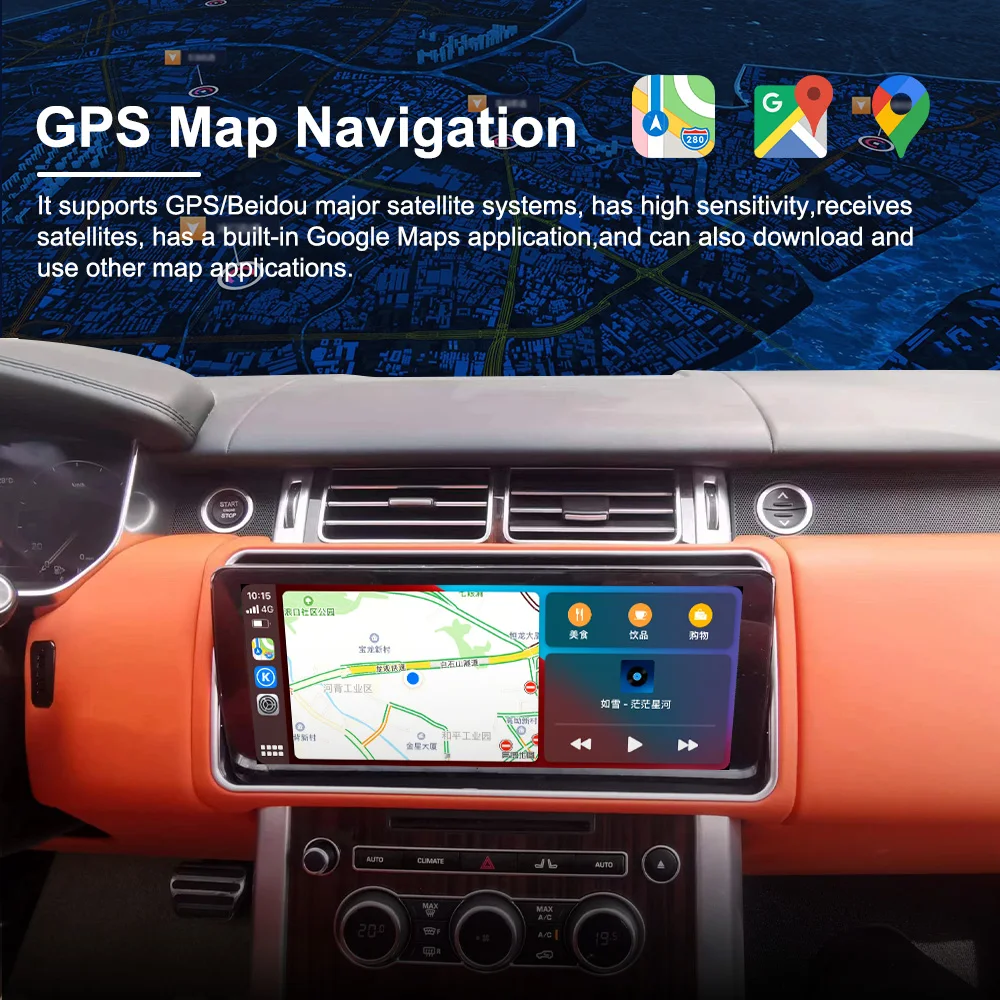 

Новое обновление для Range Rover Vogue L405 2013 2017, мультимедийное автомобильное радио Android, стерео, авто головное устройство, монитор, навигация, Carplay