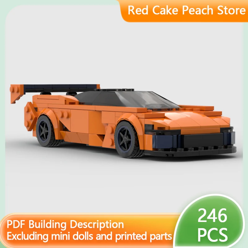 

Speed Racing Car Model MOC Building Bricks 720S GT3 Hypercar Modular Technology Children Holiday Gifts Assemble Toys Suit