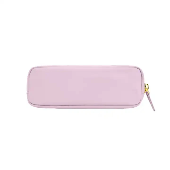 Personalized Stock Nylon Durable Colorful Simple School Bag Holder Storage Pouch Bag Gift Cute Marker Pen Pencil Case