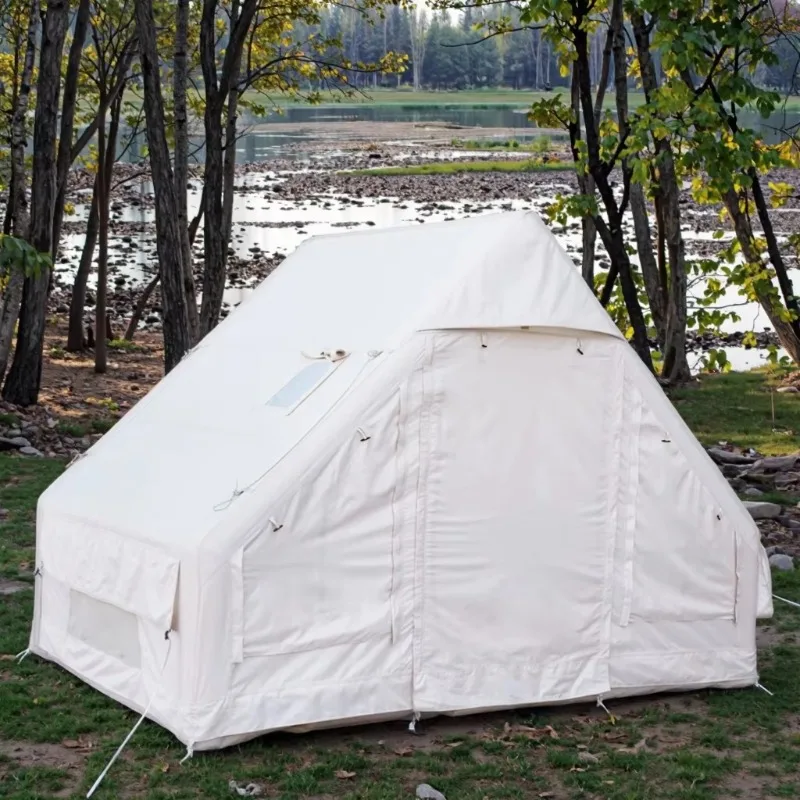 

2025 Minimal Order Quantity Required For Fully Automatic 6.3 Square Meter Waterproof Inflatable Camping Tent 420D Oxford Fabric