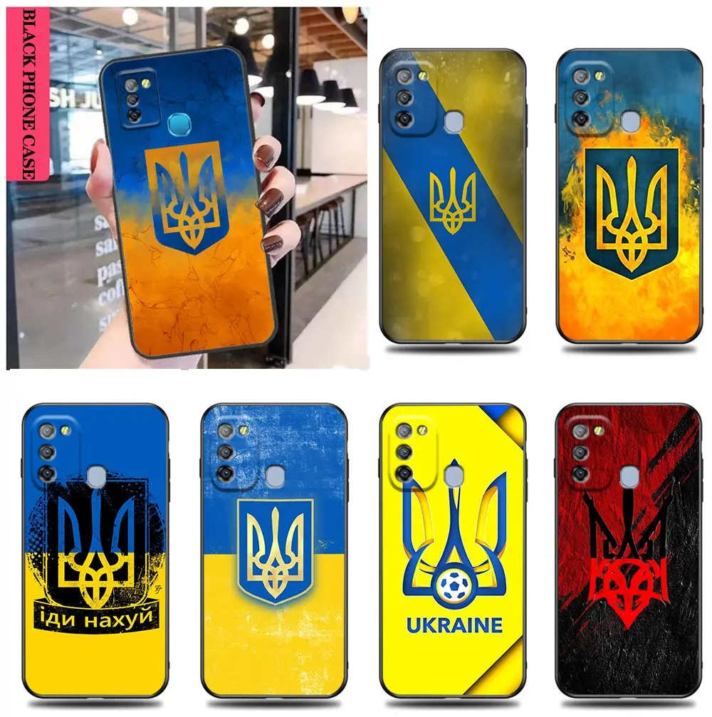 Flag Of U-Ukraine Phone Case For Infinix CAMON 19 16 ZERO 30 X NEO 20 8 POVA 5 4 2 NOTE 30 12 G96 11 10 8 Case Funda Shell Capa