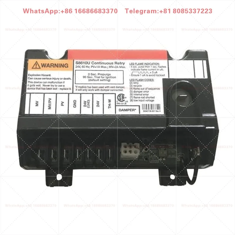 New original S8610U3009 S8610U4009 S8600M3001 Burner controller