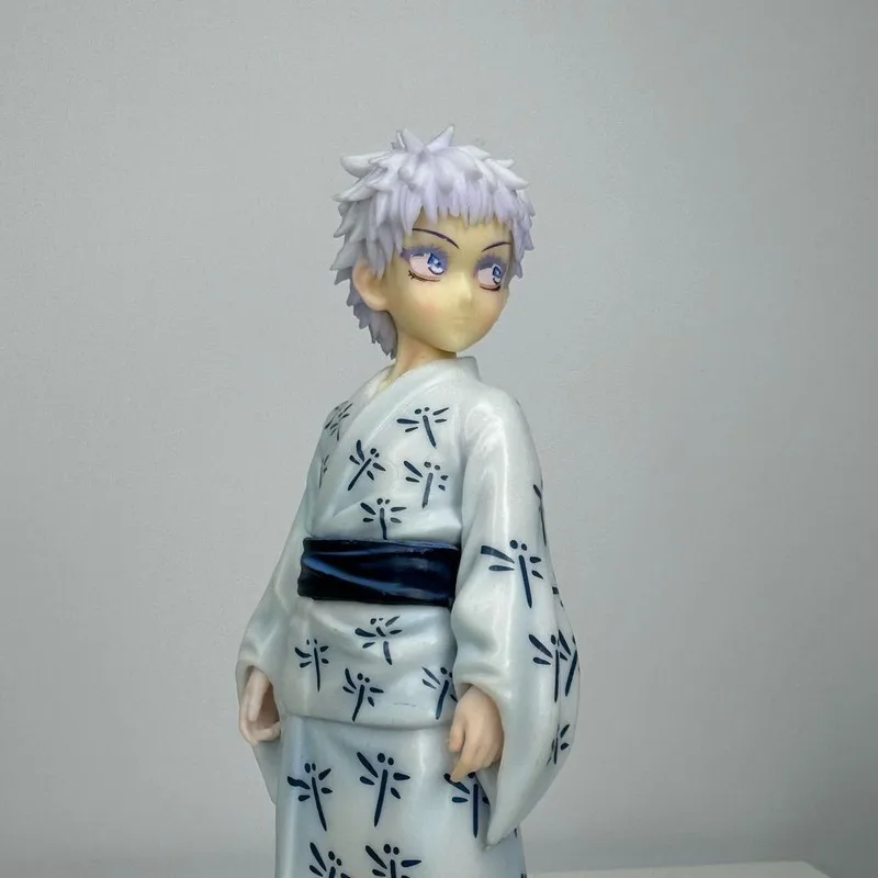 Heiße Jujutsu Kaisen Satoru Gojo Figur GK 3D-Modell Anime Sammlerstück Desktop-Ornament Computer-Gehäuse-Dekoration für Anime-Enthusiasten