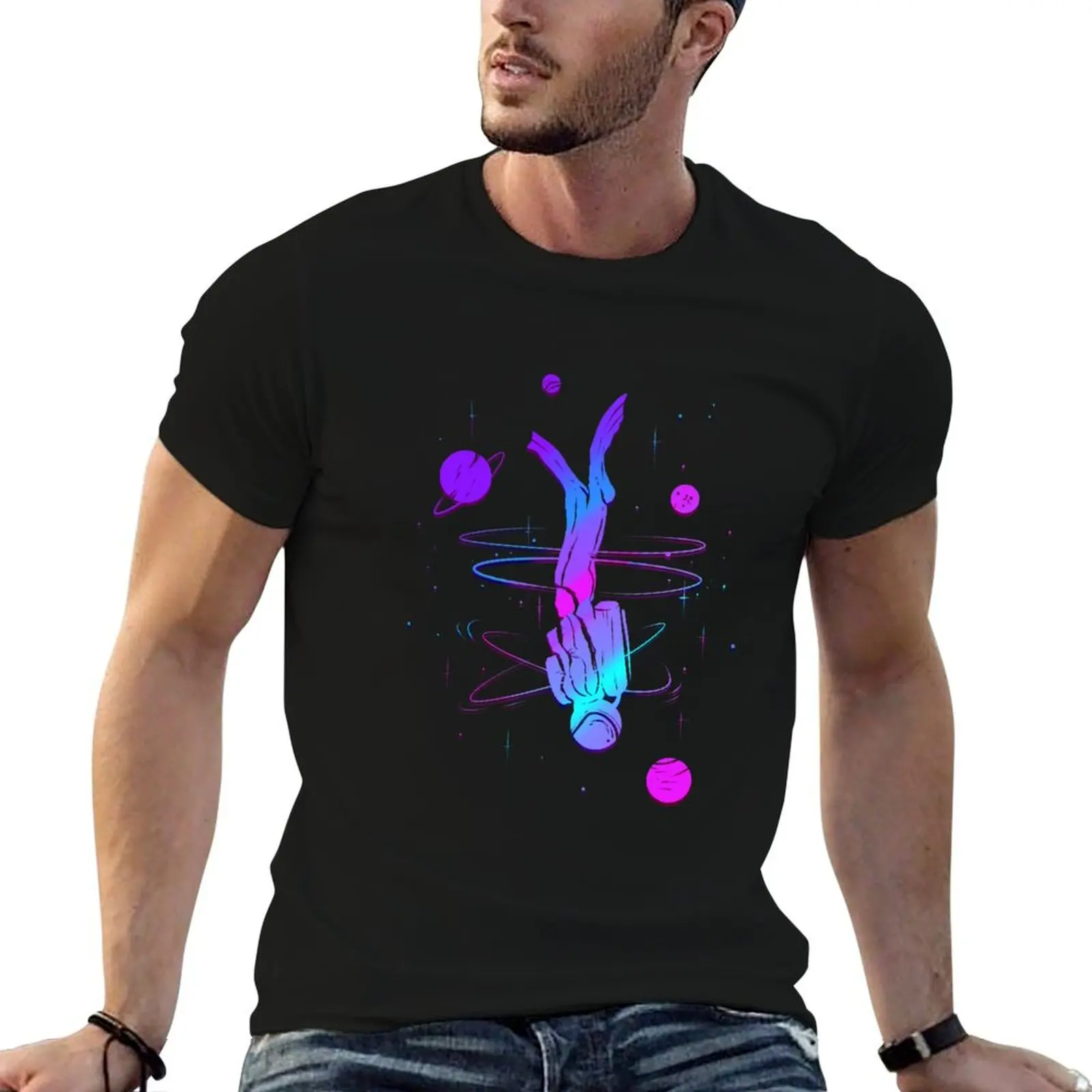 Astronaut Scuba Diving Underwater Dive Trip Space T-Shirt Plus Size Comfort Fit Tee