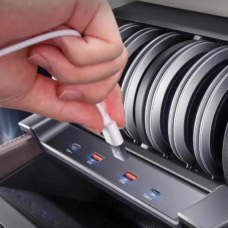 

Central Control Fast Charging Docking Port For BYD Atto 3 2022-2024 Car Charger Expansion Accessories Body Kits Accessories