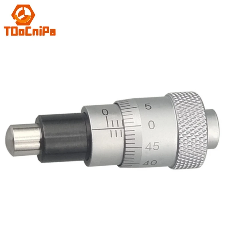 Micrometer Head  Micrometers 0-13mm 0-6.5mm 0-25mm Differential Head Flat Head Ball Head With Mounting Nut