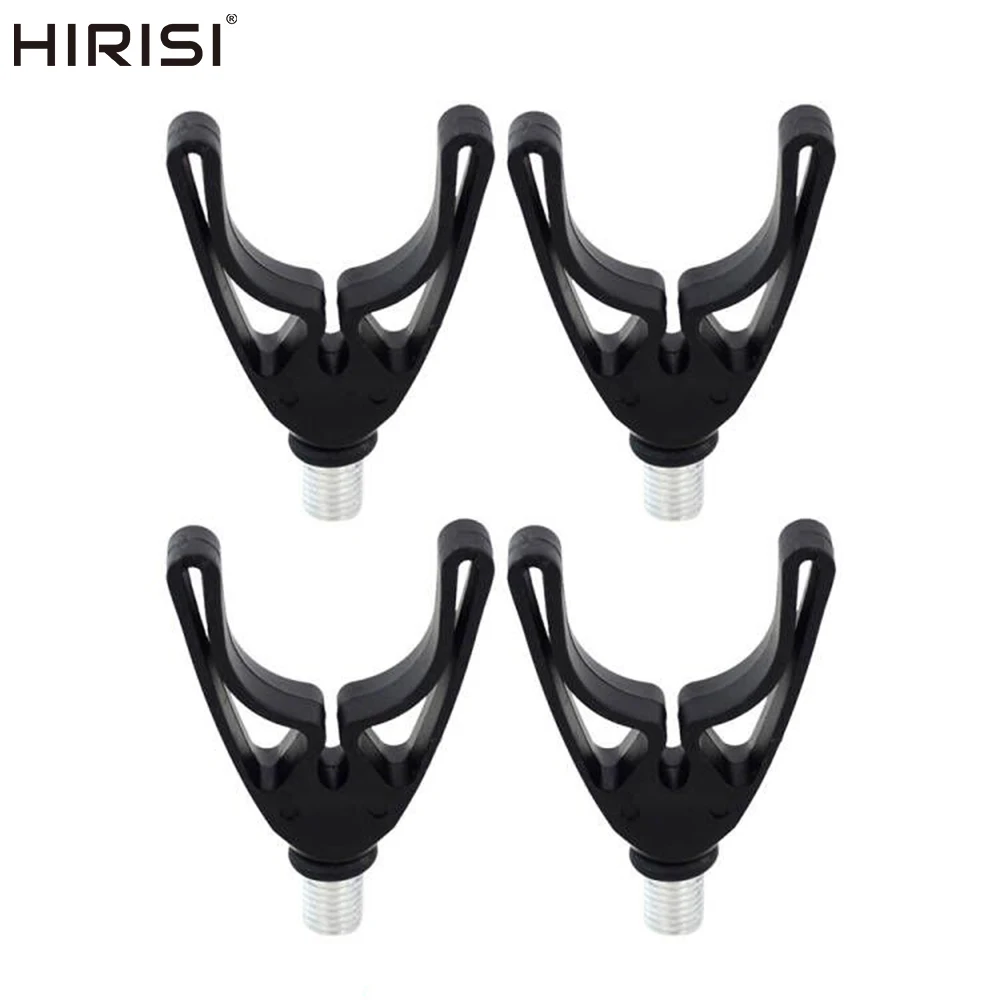 Hirisi 4 Pieces Carp Fishing Rod Rest Head For Fishing Bank Sticks Buzz Bar Fishing Tackle Tools