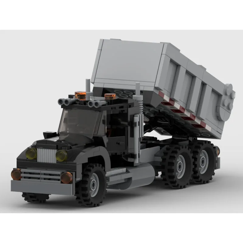 

MOC-62736 New Cargo Mini Dump Truck Building Block Model 242 Parts MOC Creative Boys Children Birthday Christmas Toy Gift