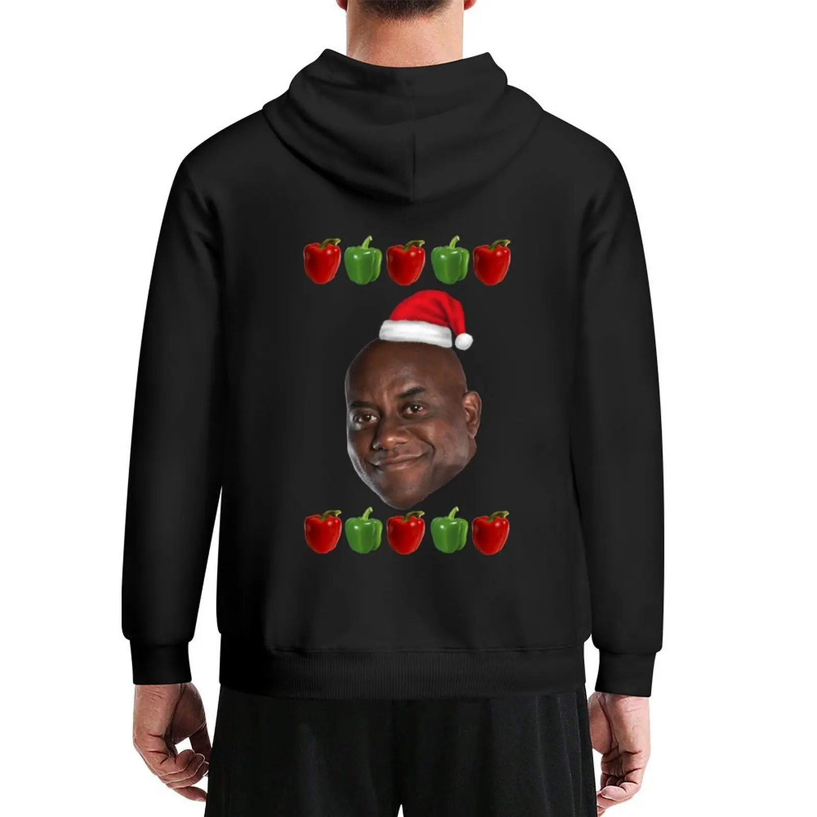 

The Ainsley Harriott Christmas Jumper Hoodie men's clothes autumn clothes mens designer clothes men wear men's oversize hoodie
