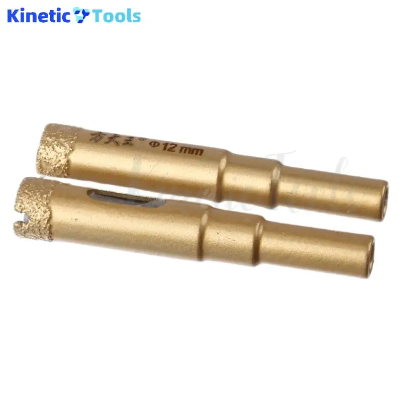 

12mm Gold Diamond Drill Bit Hole Saw Glass Granite Cutter Opener Bits for Marble Granite Tile Ceramic Glass Tile cutter
