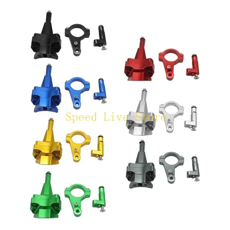 

547C Aluminum Mounting Clamp Foot Fixer Motorcycle Damper Fork Bracket Support Holder
