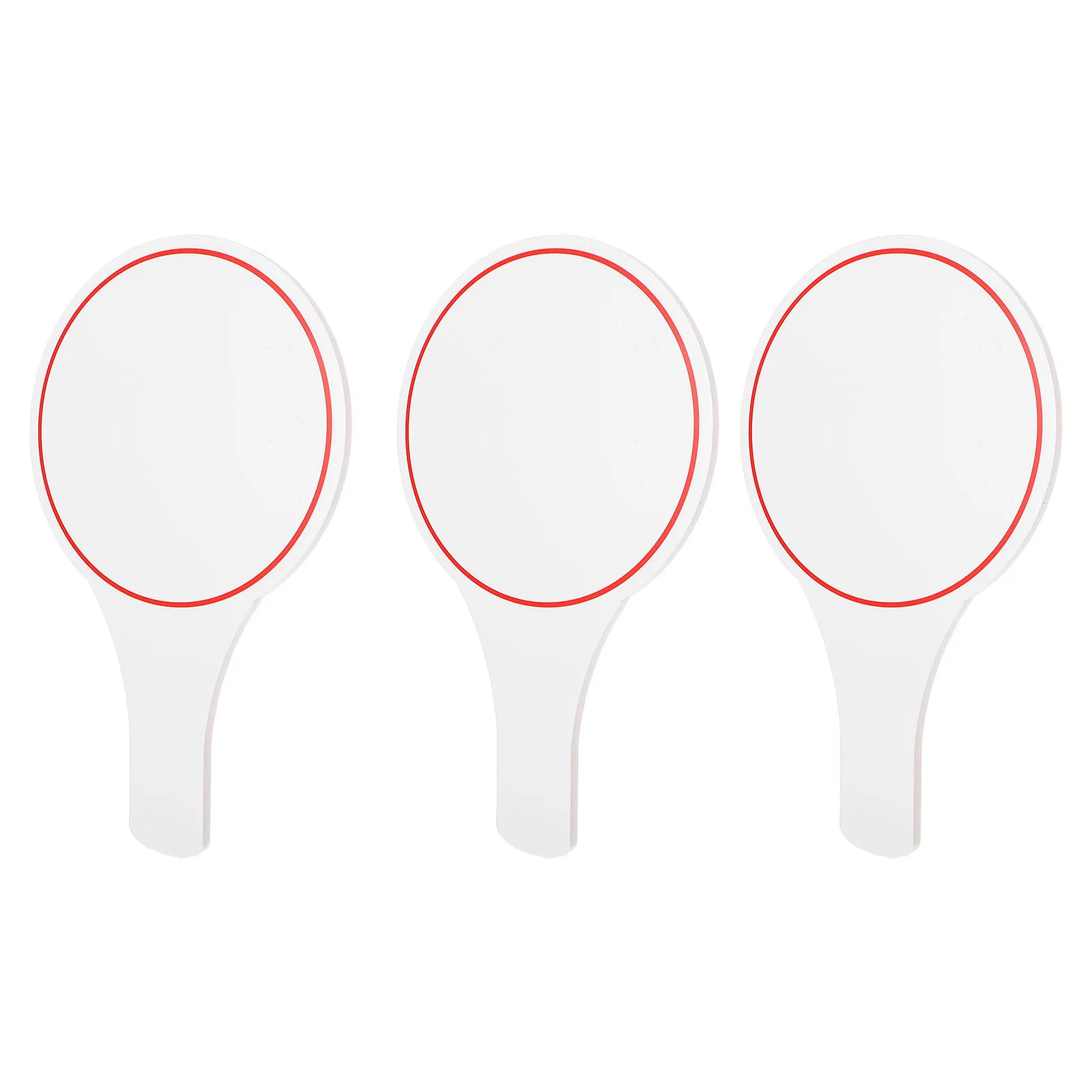 3 stücke Leere Anzeigetafel Einseitig Schreiben Scoring Bord Für Richter Abstimmung Schreiben Diy Löschbaren Bord Display Zeichen Werkzeug