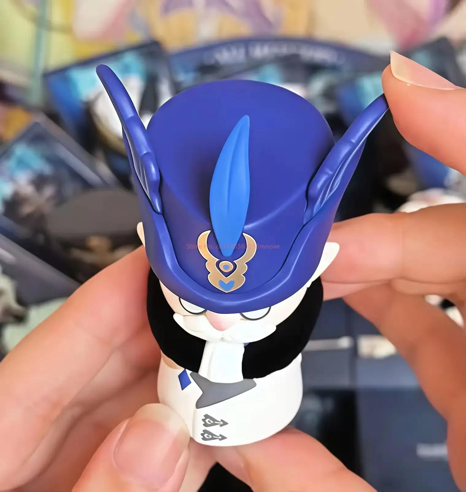 Mihoyo Genshin Impact Fatui Harbinger Q Version Serie Blind Box Desktop Mini Puppe Modell Spielzeug Trend Dekoration Überraschung Geschenke – Detail 18