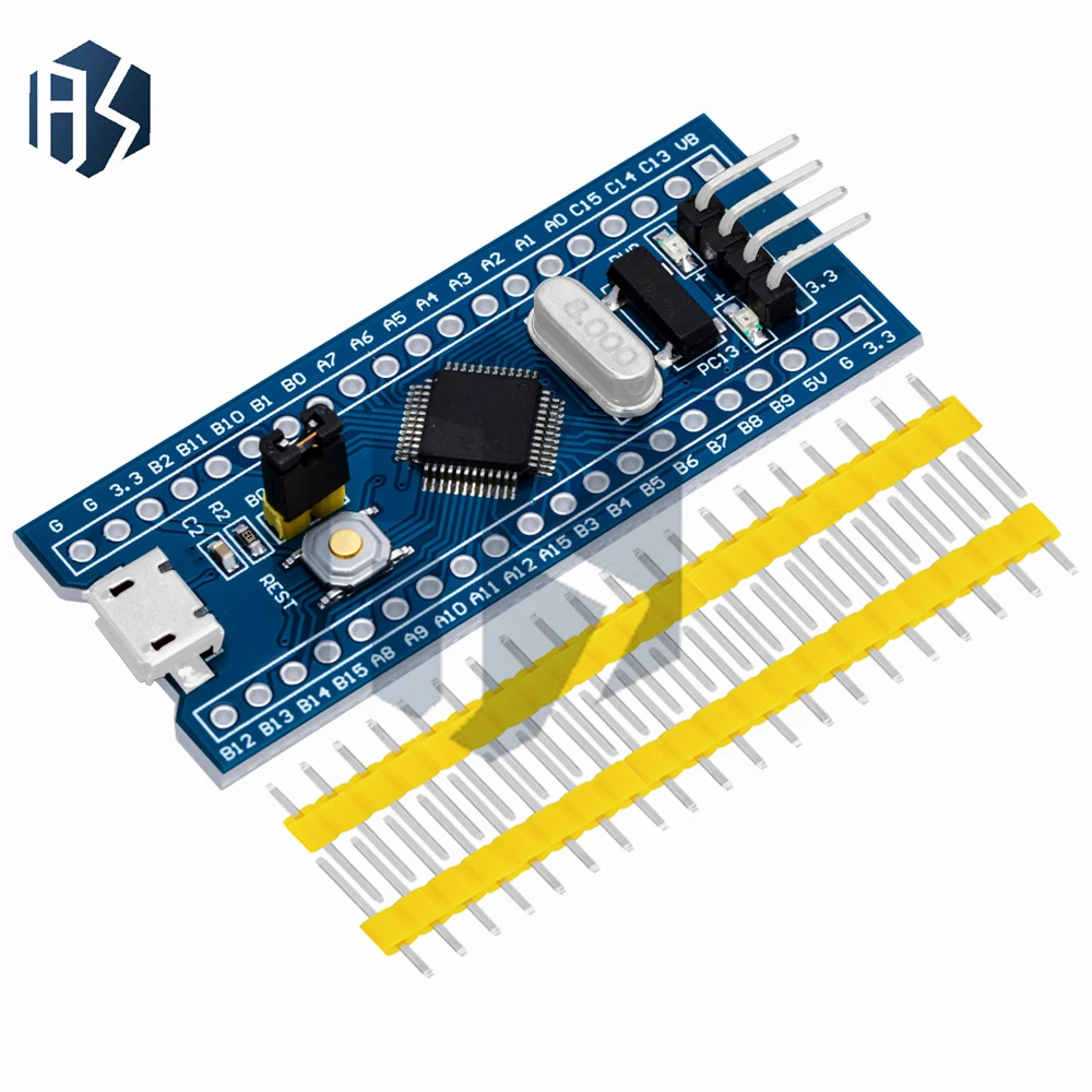 STM32F030C8T6 ARM Cortex-M0 Entwicklungsboard – Kompaktes Minimumsystemmodul mit Arduino-kompatiblen Pins für Arduino