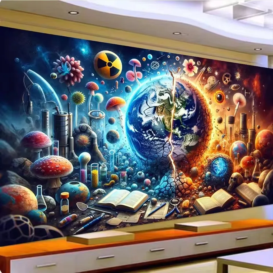 

Fantasy Landscape Earth Explosion Diamond Painting New 2025 Jewelry Cross Stitch Full Square/Round Diamond Mosaic Embroidery
