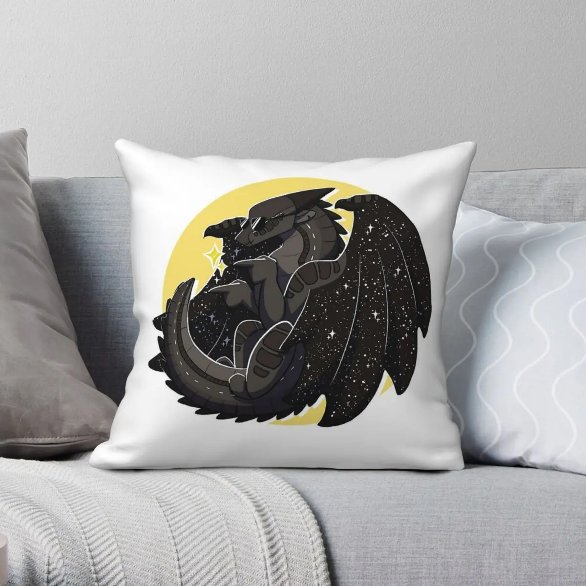 Wings Of Fire Deathbringer Square Pillowcase Polyester Linen Velvet Creative Pillow Case Sofa Cushion Cover Wholesale 18