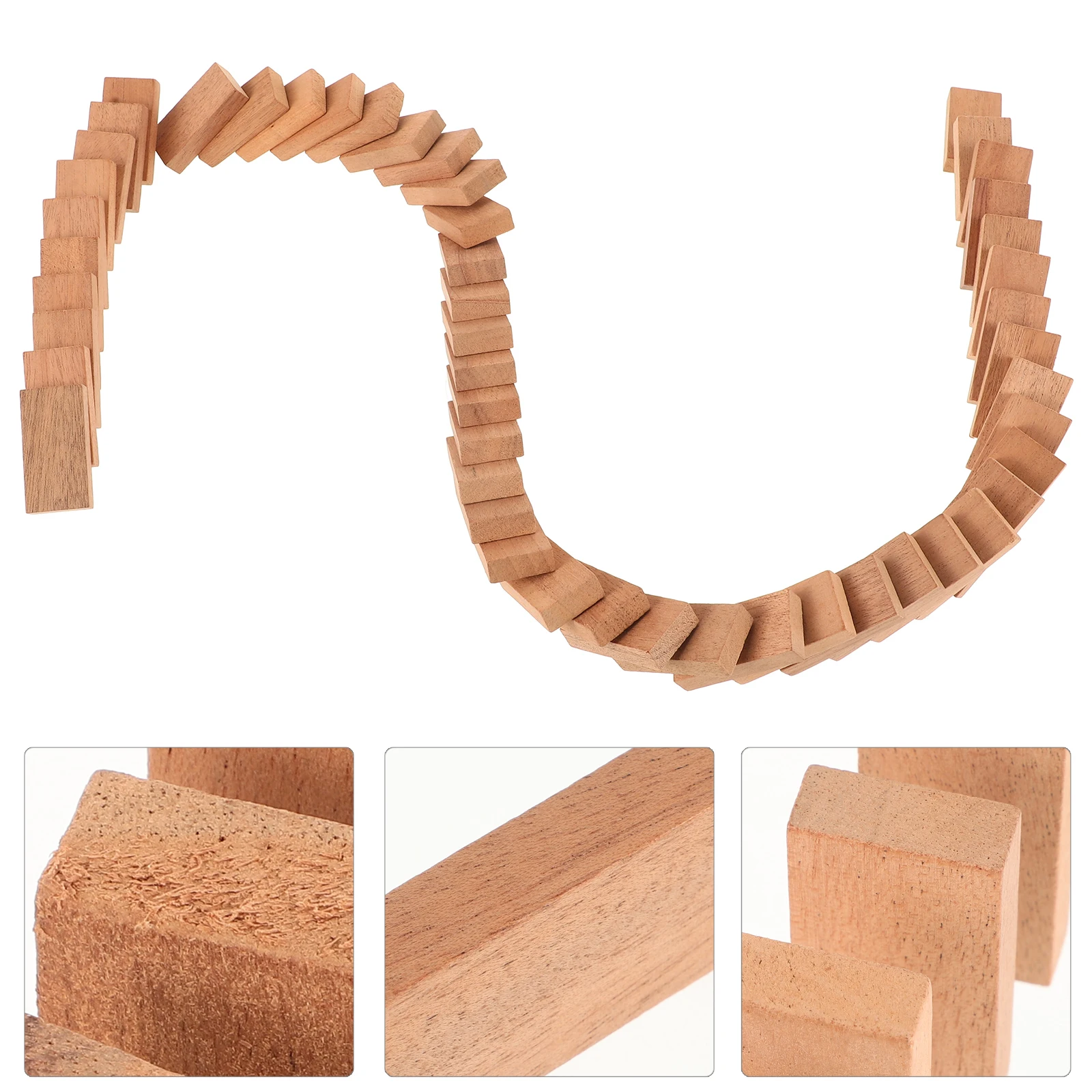 50 stuks houten dominostenen set originele kleur domino familiespel logisch denken educatief mini bordspel voor alle leeftijden