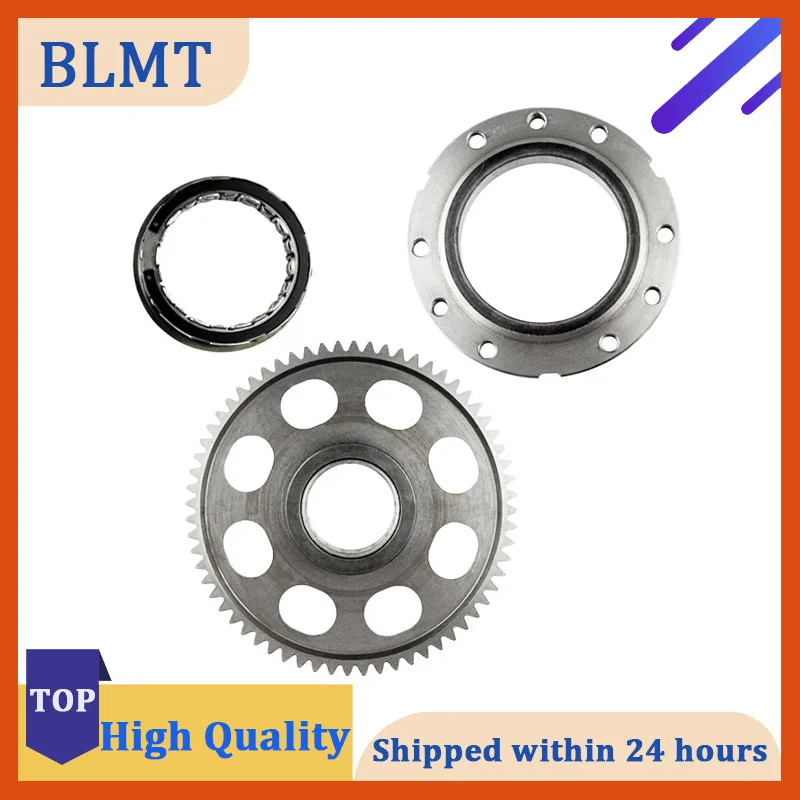 Motorcycle Starter Clutch Gear Assy Bearing Flange For Aprilia RSV1000 98-03 RSV Tuono 02-05 SL1000 00-03 Freewheeling Clutch