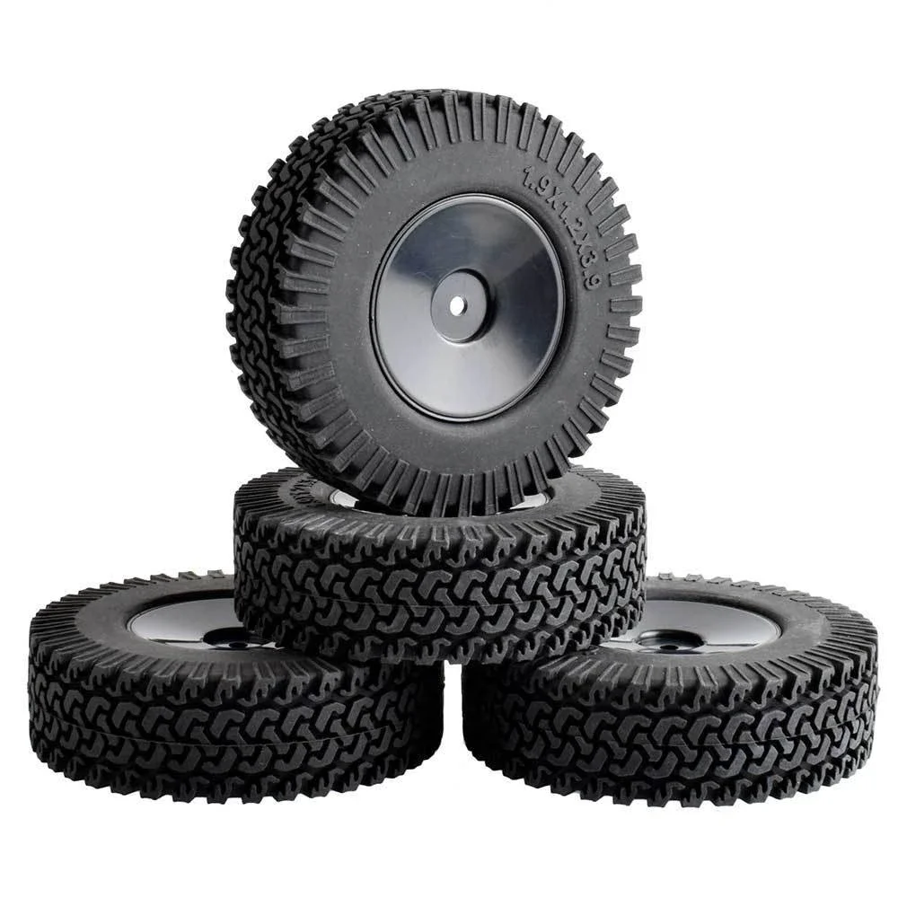 

Пластиковое колесо RC 9071-T134 и резиновые шины 1,9 дюйма 98 мм 4 P для альпинистской машины HSP 1:10