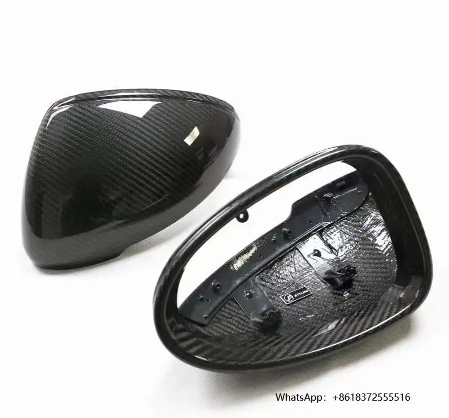 

New Condition Carbon Fiber Side Mirror Shell for Porsche Macan 95B 2014-UP Easy Replacement for Enhanced Protection