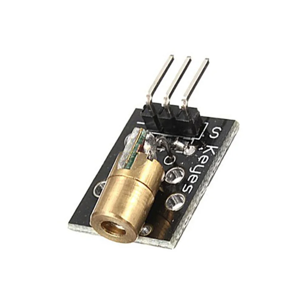 Ky-008 وحدة إرسال الصمام الثنائي 650nm 5V رئيس للتحكم في سرقة ديود الارسال الاستشعار متوافق Avr