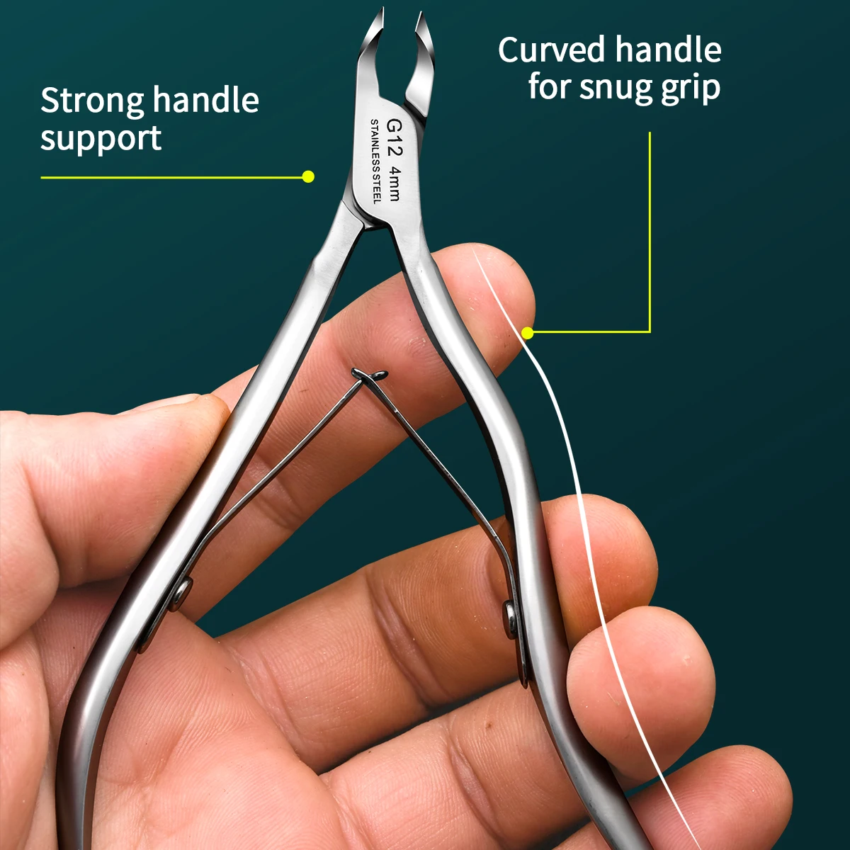 Russian Shaped Stainless Steel Cutoff Pliers To Remove Dead Skin Barbs