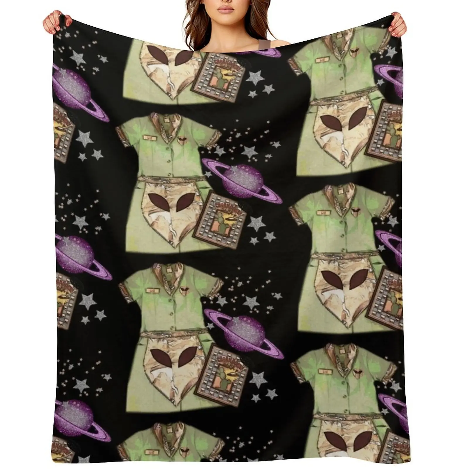 

Roswell TV show Liz Parker work uniform Throw Blanket Multi-Purpose Blankets For Sofas Thin Sofa Quilt Blankets