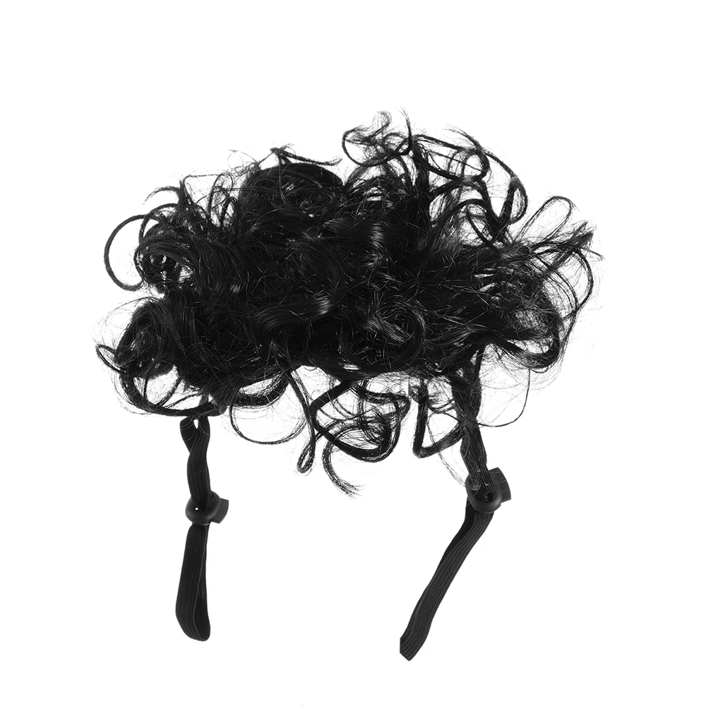 1~4PCS Pet Wigs Cosplay Props Dog Cat Cross-Dressing Hair Set Photography Funny Props Head Accessories Prank Pet Supplies