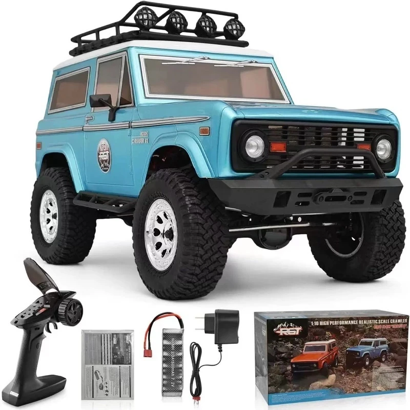 루이타이 RGT 1/10 4WD 포드 브론코 사륜구동 안티 리얼 클라이밍 카 무선 조종 자동차 136100V3FD