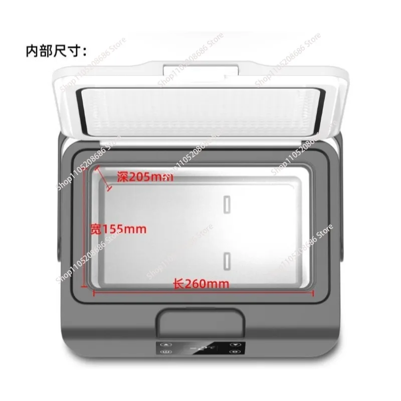 15L Small Car Refrigerator 24V12V Digital Display Portable Fridge Freezer for Vehicle