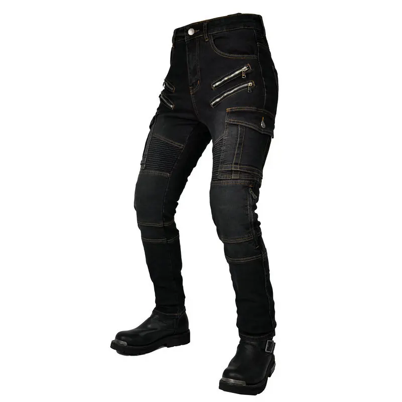 

Women's Jeans Motorcycle Cycling Motorcycle Pants Racing Anti Drop Pants Knee Guards Fashion Trends In Europe and America