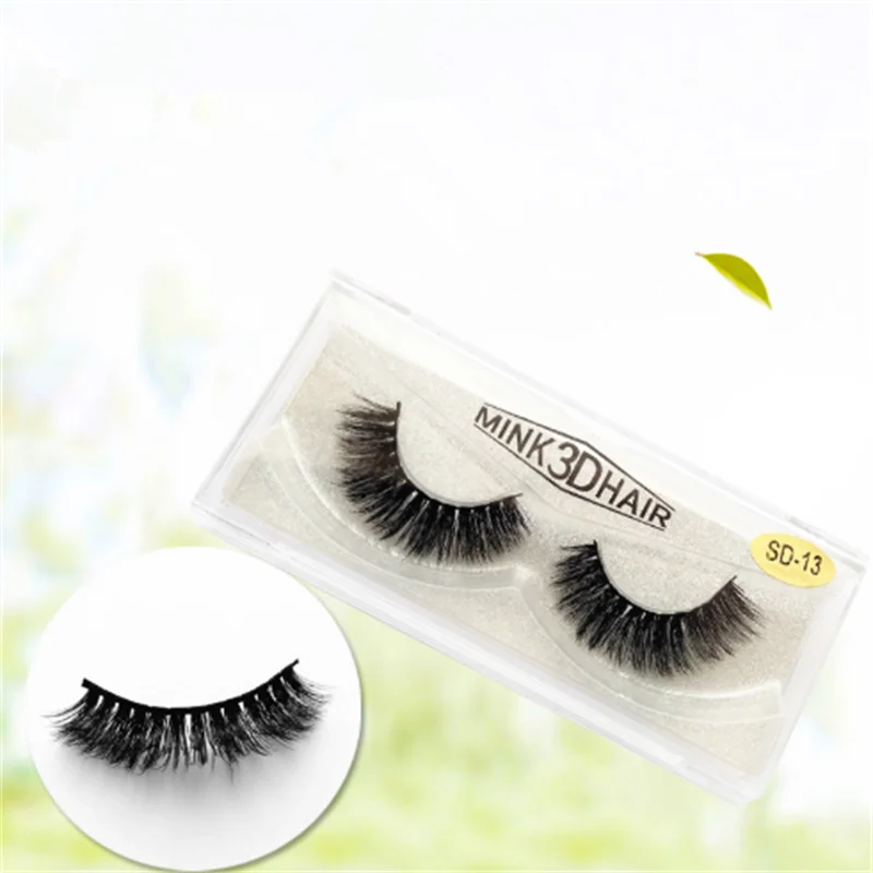 5D Real Mink Full Strip Eyelashes Waterproof Magnification Durable Curling with Support Customized for Enhanced Eye Beauty