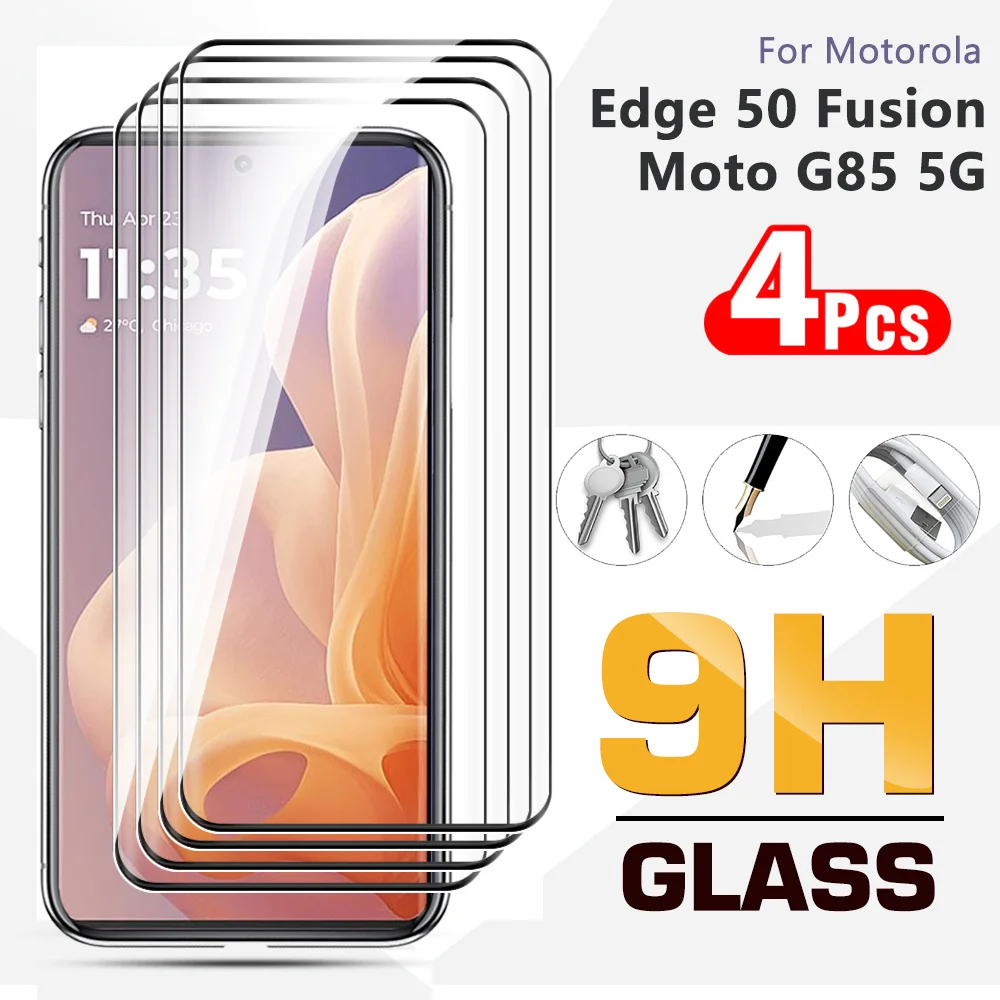 4pcs For Motorola Moto G85 5G For Edge 50 Fusion 50Fusion 6.77