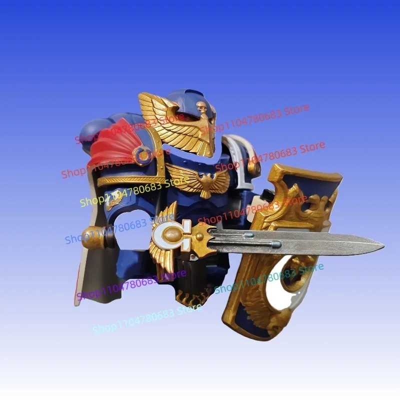 

Строительные блоки MOC Guardians, мини-фигурка воина, сборная модель, дисплей, аниме, игровой декор, игрушка, праздничный подарок, коллекционная