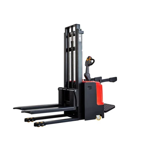 1 Ton Electric Light Duty Stacker Small Electric Forklift Pallet Stacker