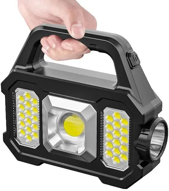 

Portable USB - LED Handy Torch,Pocket Flash Light,Rechargeable Flashlight Torch Lamp for Camping, Traveling (Patti Light)