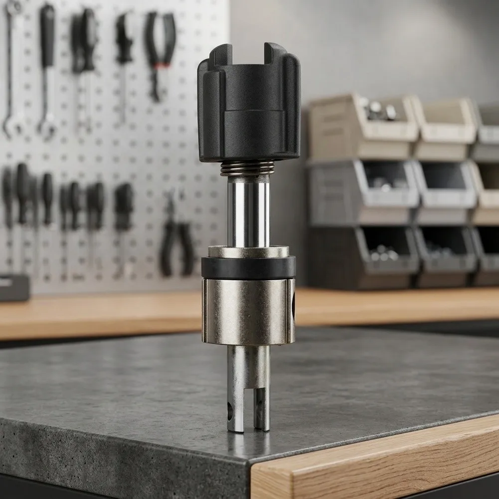 Metal slider component for DJR186 DJR187 reciprocating saws supporting effective force transmission from motor to blade assembly