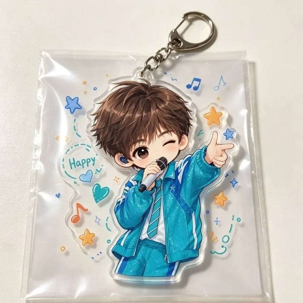 Concert Series Star Xu Liang Acrylic Keychain Hanging Collectible Gifts Cartoon Q Version Celebrity Fans Support Accessories